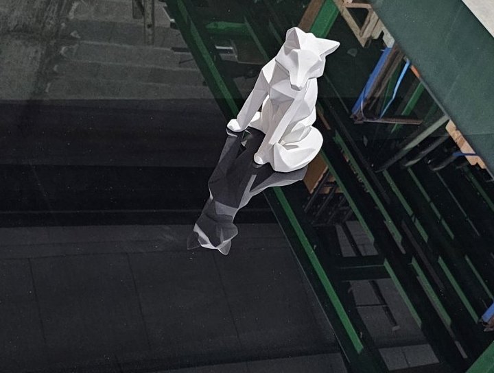 Table basse 8 mm dark grey