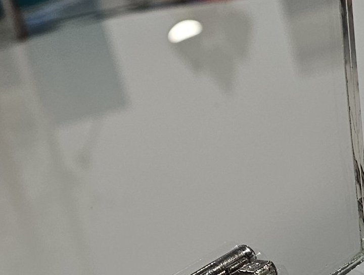 Miroir argenté