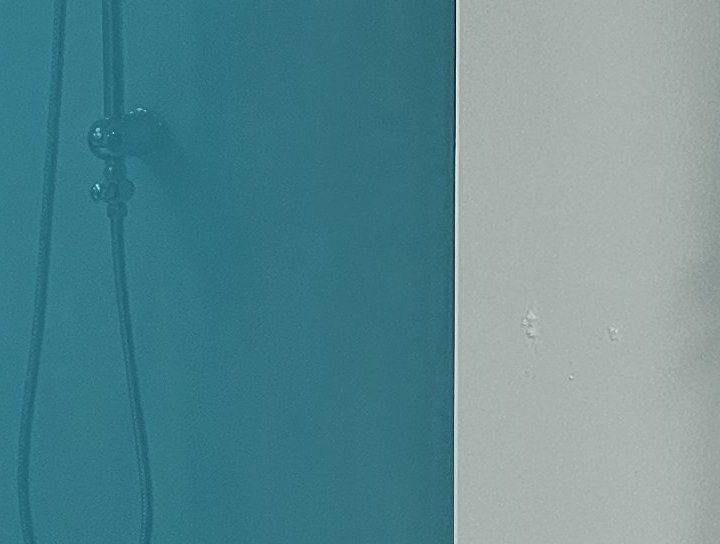 Paroi de douche fixe